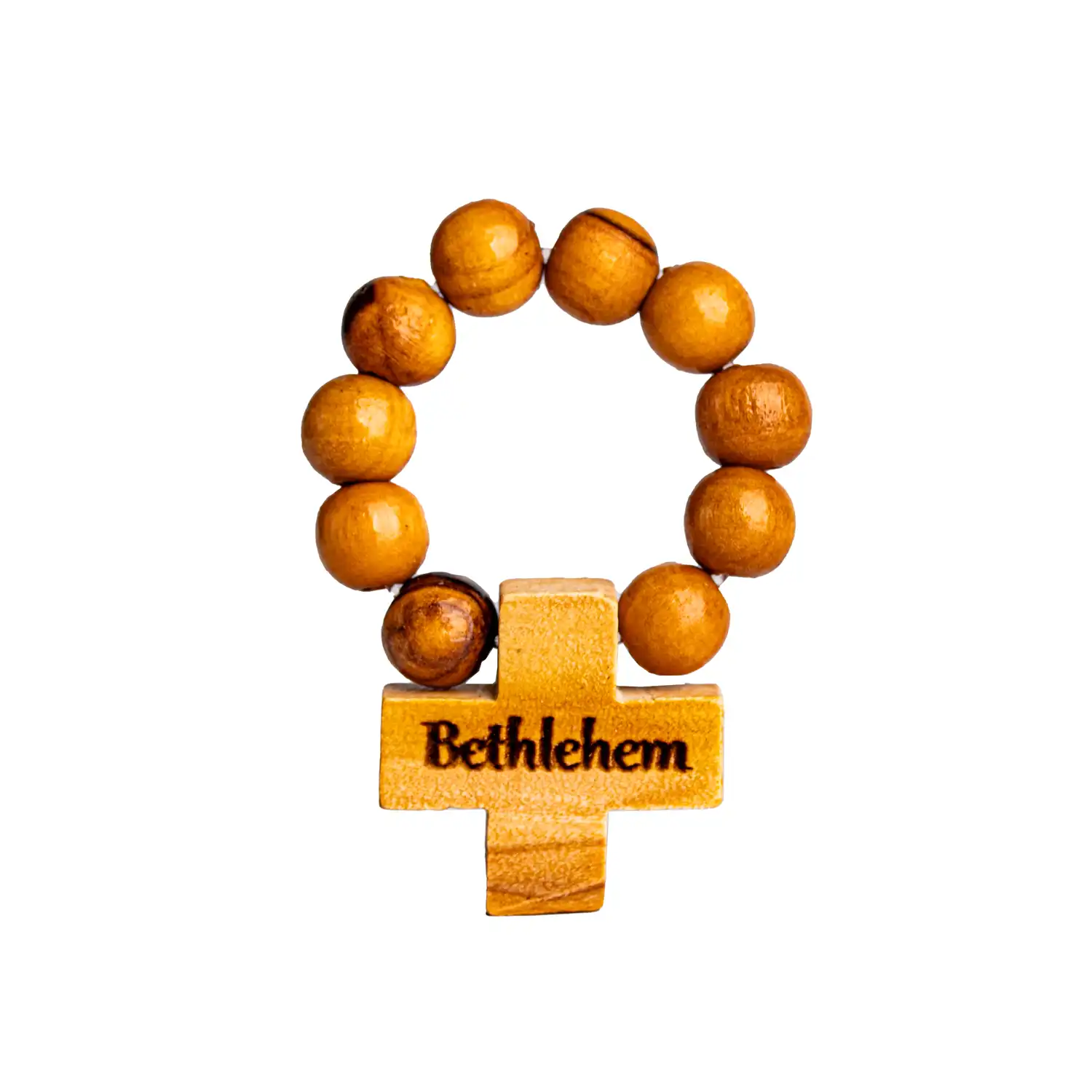belenartees_malebetlejempl_11webp - Małe Betlejem - Dewocjonalia z drzewa oliwnego Różaniec dziesiątka z drewna oliwnego - grawer Bethlehem