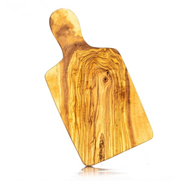 Duża deska do krojenia z drewna oliwnego - autentyczne dewocjonalia z Ziemi Świętej