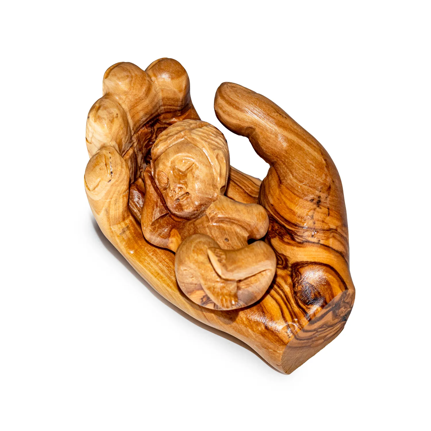 malebetlejempl-produkt-72webp - Małe Betlejem - Dewocjonalia z drzewa oliwnego Dzieciątko w Dłoniach Boga - zdjęcie produktu